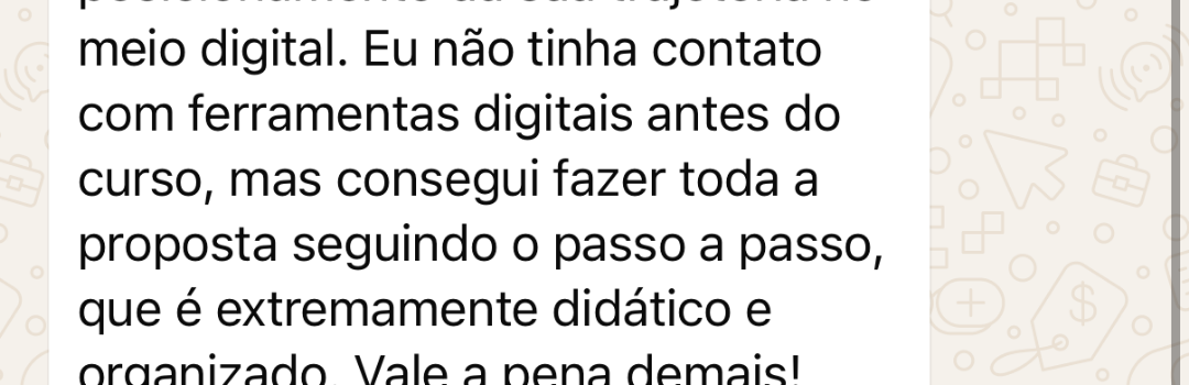 Depoimento de psicóloga após aplicar o método Setting Digital PSI
